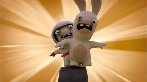 Les Lapins crétins : l'invasion S03E00 Roue crétine