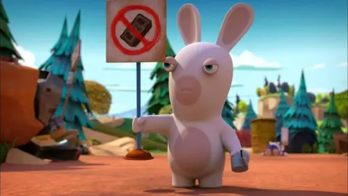 Les Lapins crétins : l'invasion S03E00 Trauma crétin