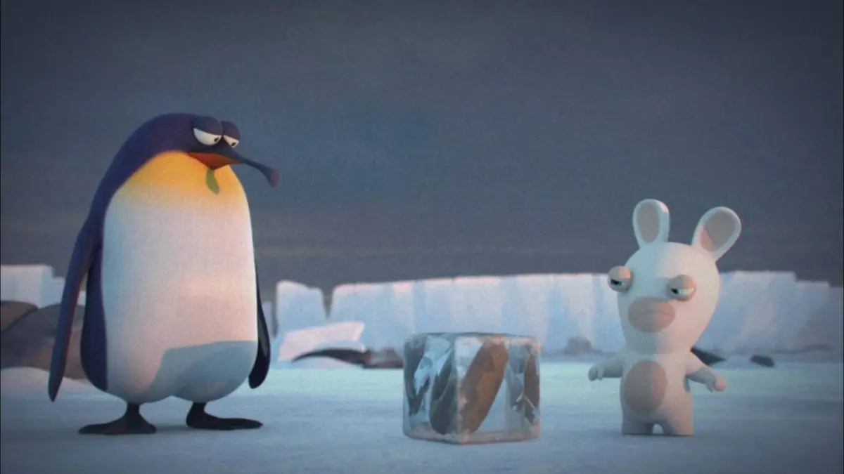 Les lapins crétins : invasion S03E38 La marche des crétins