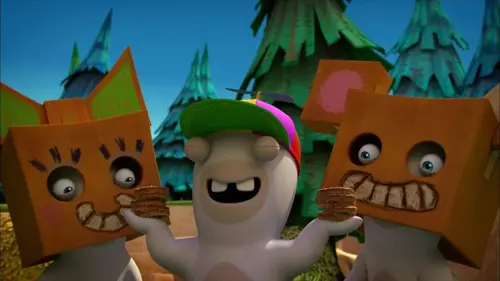 Les Lapins crétins : l'invasion S03E48 Parc à crétins