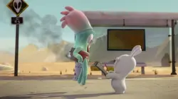 Les Lapins crétins : l'invasion S01E57 Alien crétin