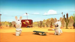 Les lapins crétins : invasion S04E07 Échange de cerveaux crétins