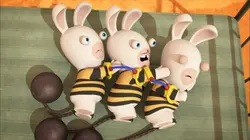 Les lapins crétins : invasion  S04E13 Bagnards crétins