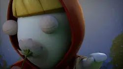 Les lapins crétins : invasion S04E25 Le petit lapin rouge