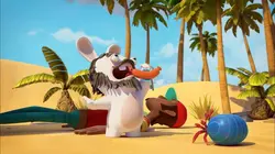 Les lapins crétins : invasion  S04E73 Naufragé crétin