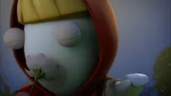 Les lapins crétins : invasion S04E25 Le petit lapin rouge