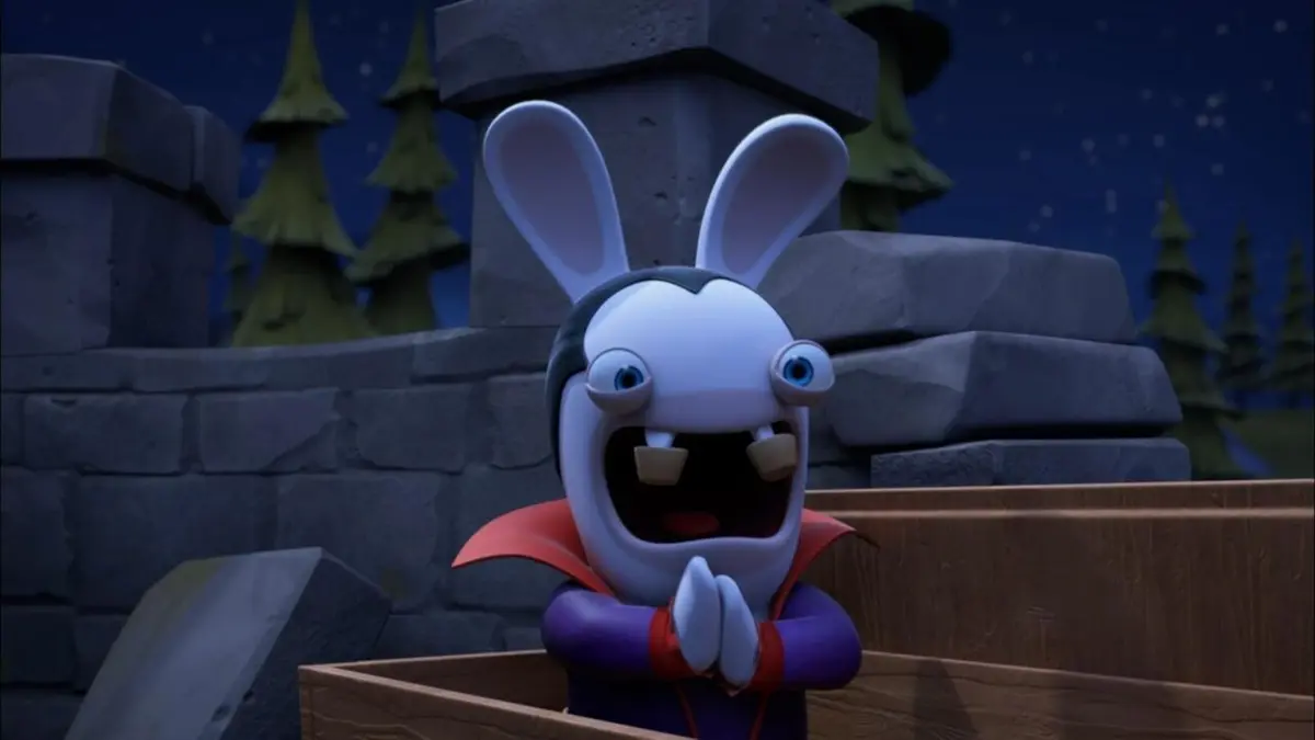 Les lapins crétins : invasion S04E43 La fiancée de Draculapin