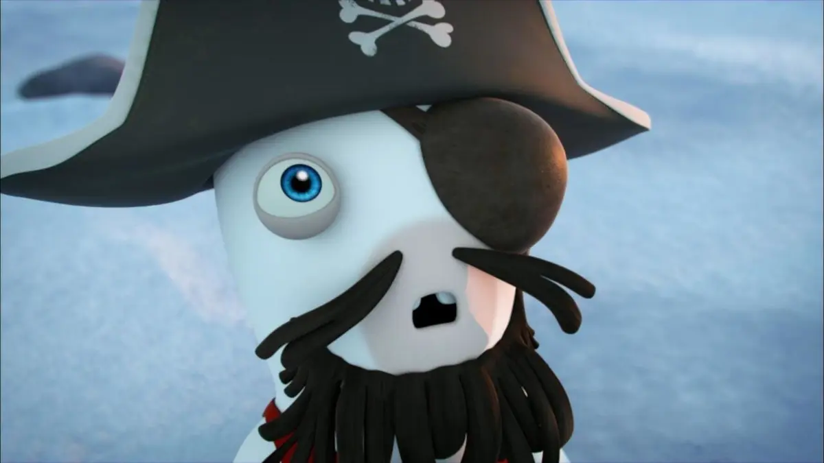 Les lapins crétins : invasion S04E28 Piraterie crétine