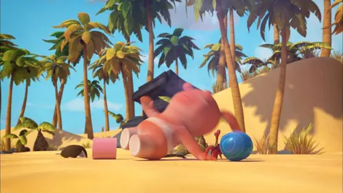 Les lapins crétins : invasion S04E73 Naufragé crétin