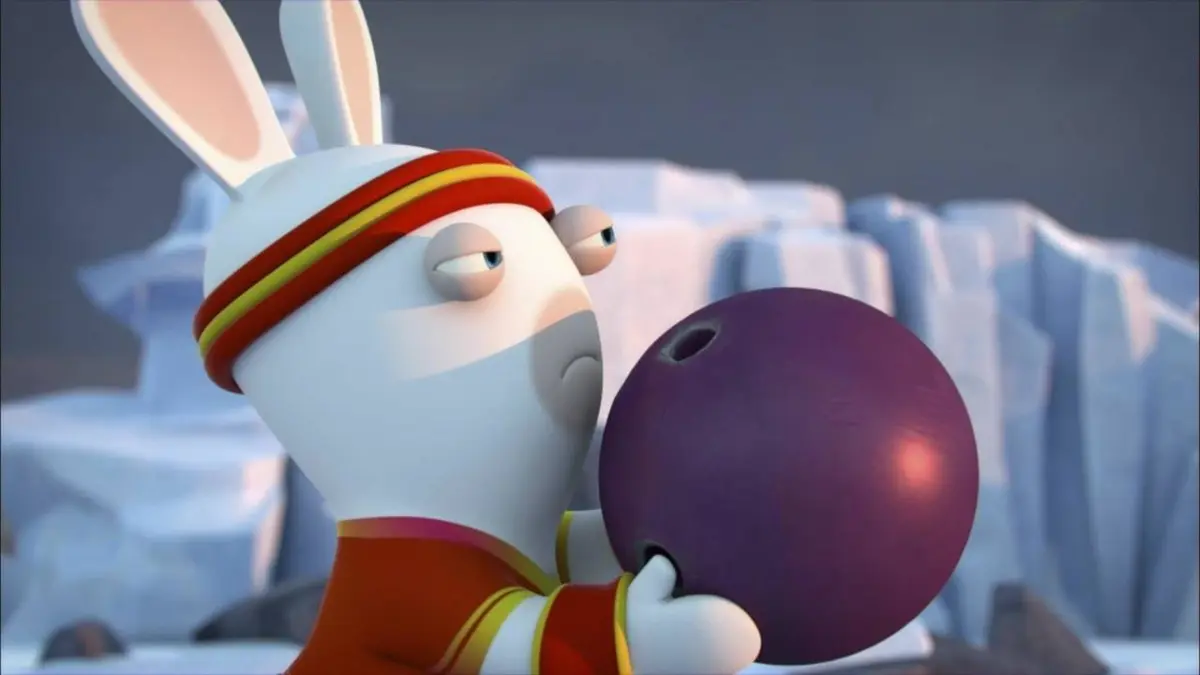 Les Lapins crétins : l'invasion S03E00 Bowling crétin