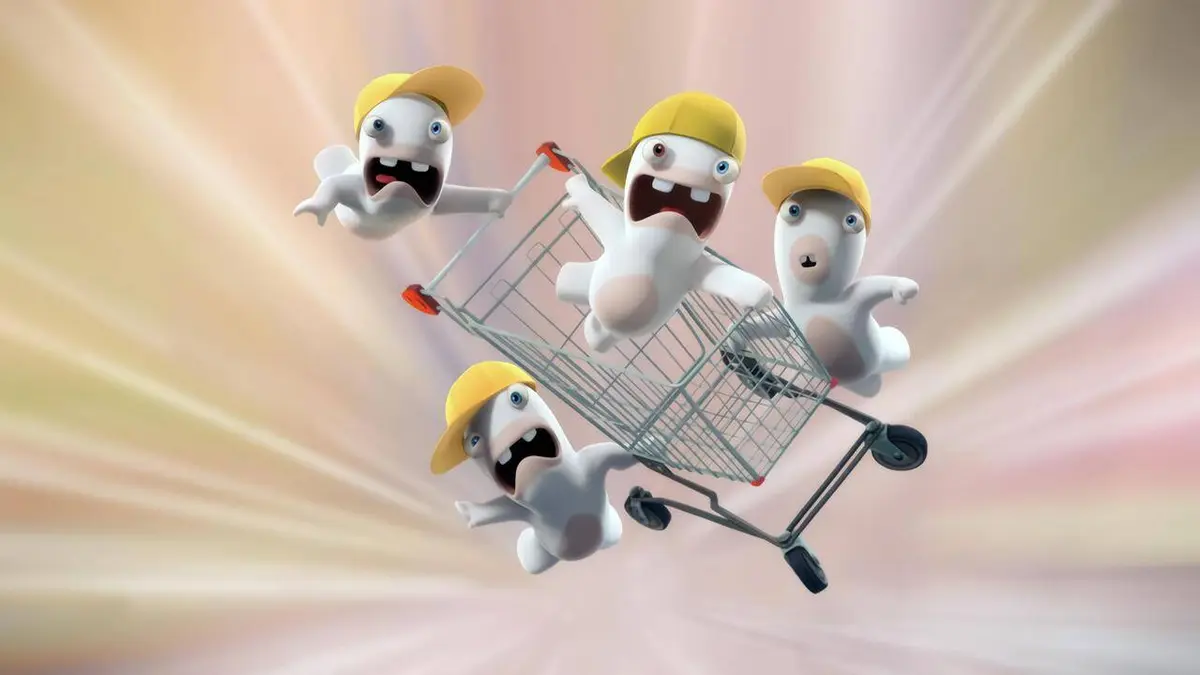 Les Lapins crétins : l'invasion S01E57 Expérience lapin n° 98006-c : la chaise