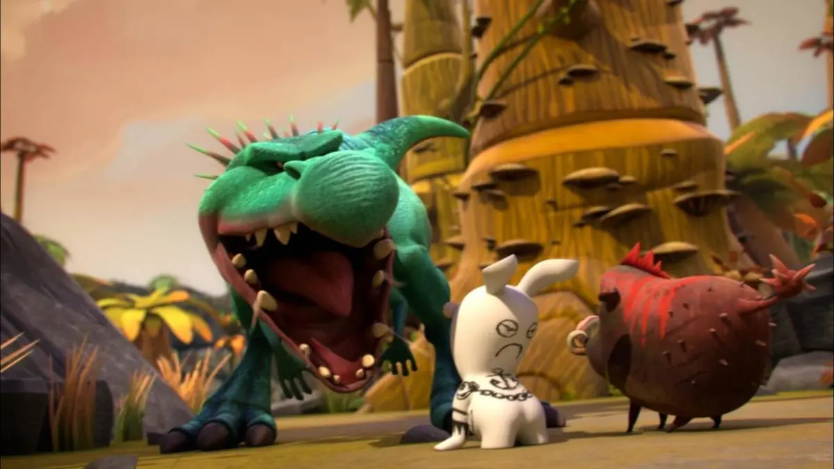 Les Lapins crétins : l'invasion S03E00 Lapin imitateur