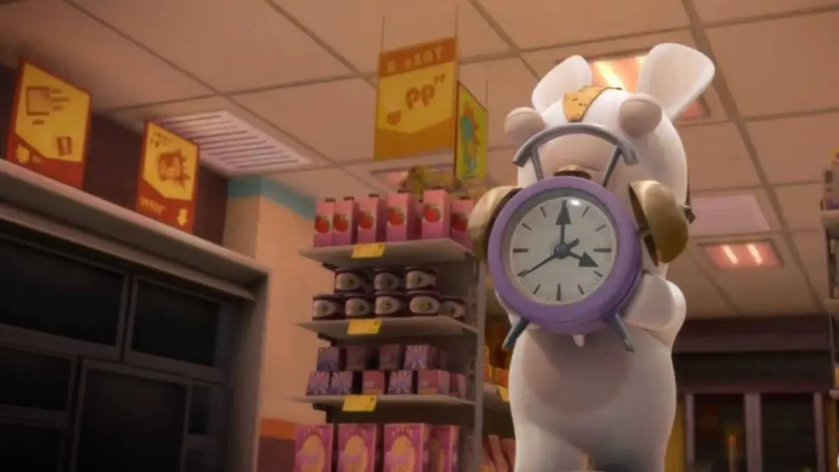 Les Lapins crétins : l'invasion S01E30 Réveil crétin