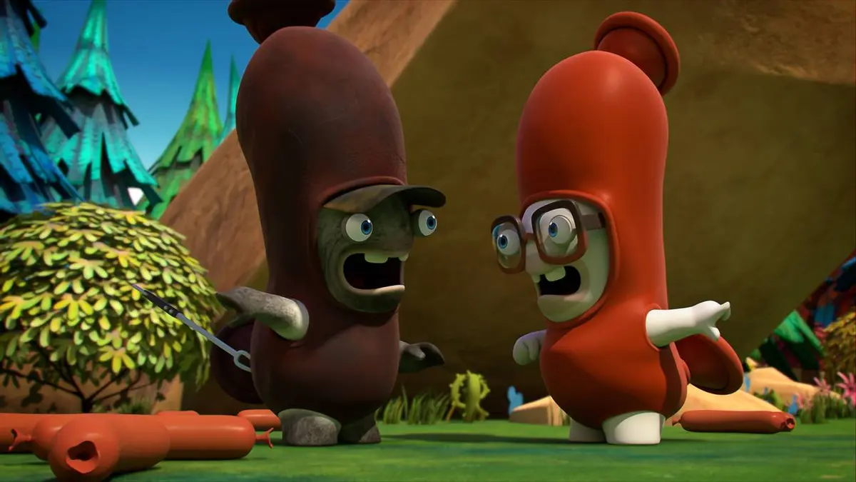 Les Lapins crétins : l'invasion S01E13 Lapin flash