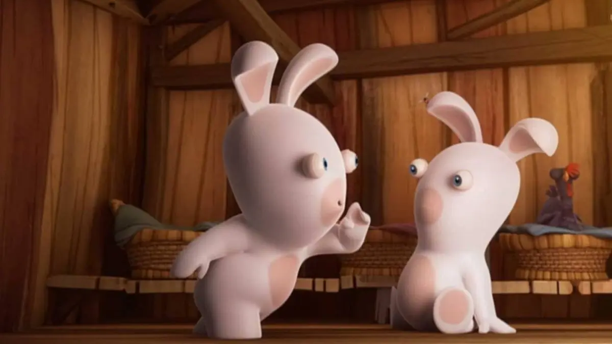 Les Lapins crétins : l'invasion S01E46 Vachement crétin