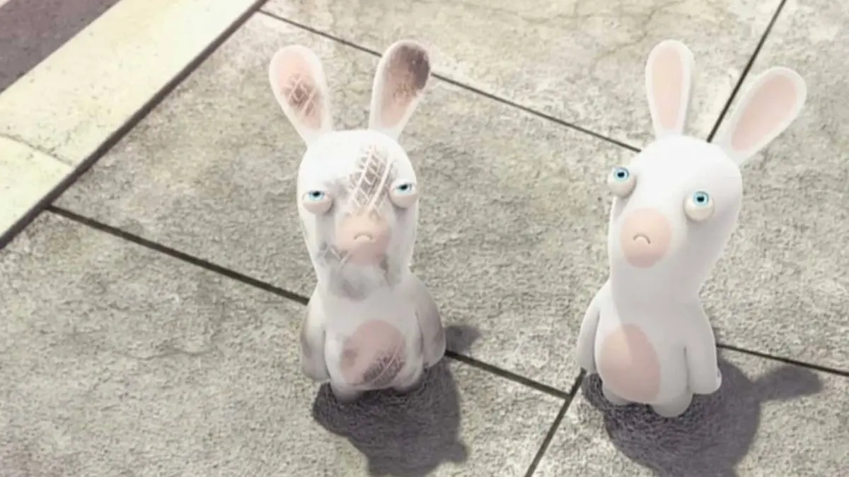 Les Lapins crétins : l'invasion S01E50 Lapin prisonnier