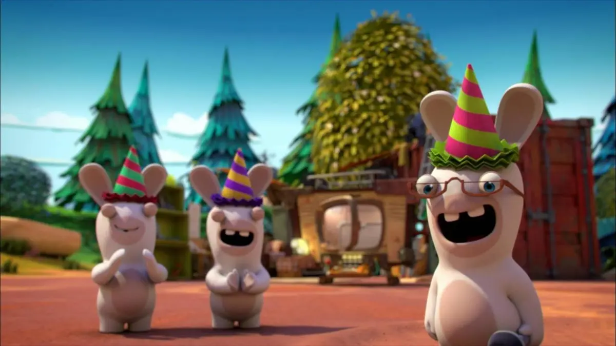 Les Lapins crétins : l'invasion S03E02 Crétin sans fin