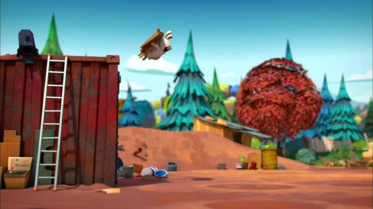 Les Lapins crétins : l'invasion S03E41 Aéro crétins