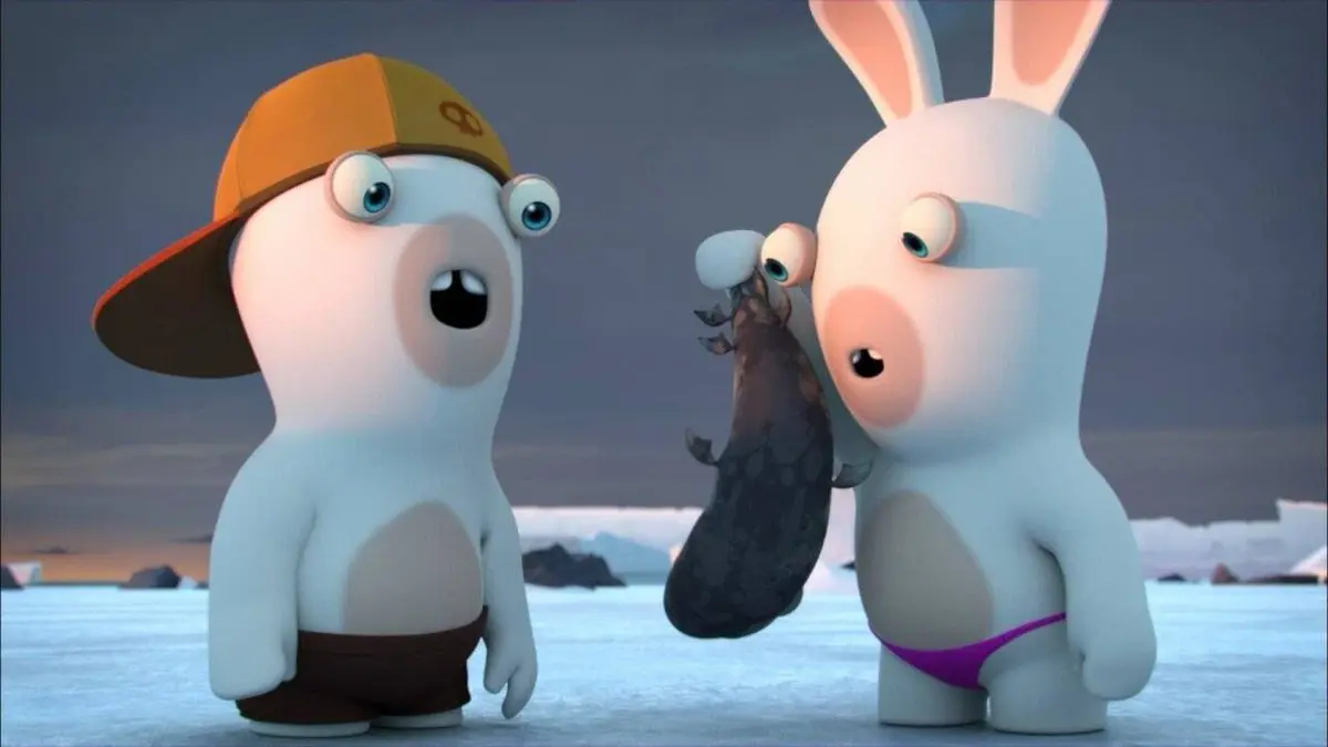 Les Lapins crétins : l'invasion S03E31 Poisson crétin