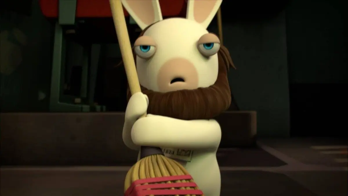 Les Lapins crétins : l'invasion S03E08 Apprenti crétin