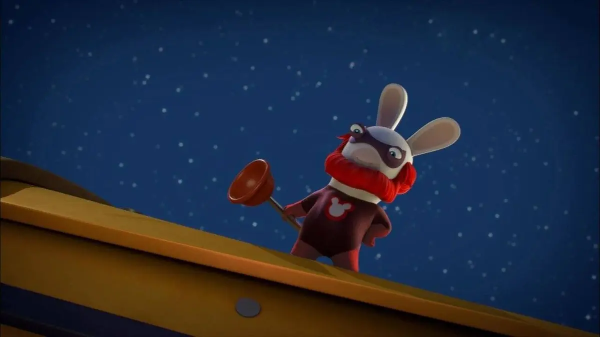 Les Lapins crétins : l'invasion S03E24 Justiciers crétins