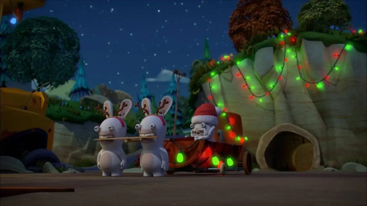 Les Lapins crétins : l'invasion S03E00 Noël crétin