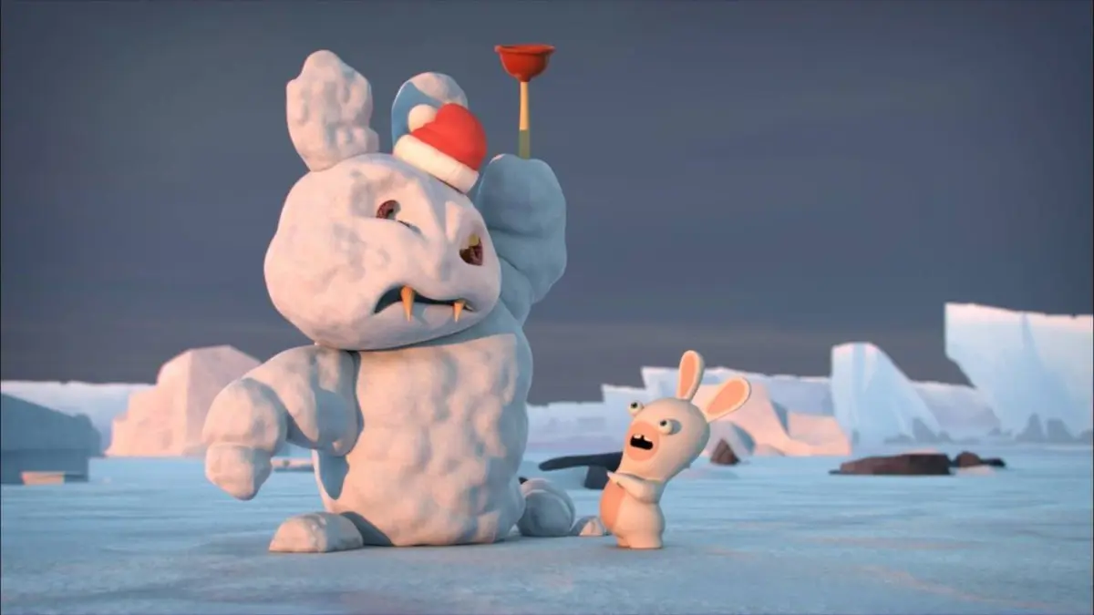 Les Lapins crétins : l'invasion S03E00 Le lapin de neige