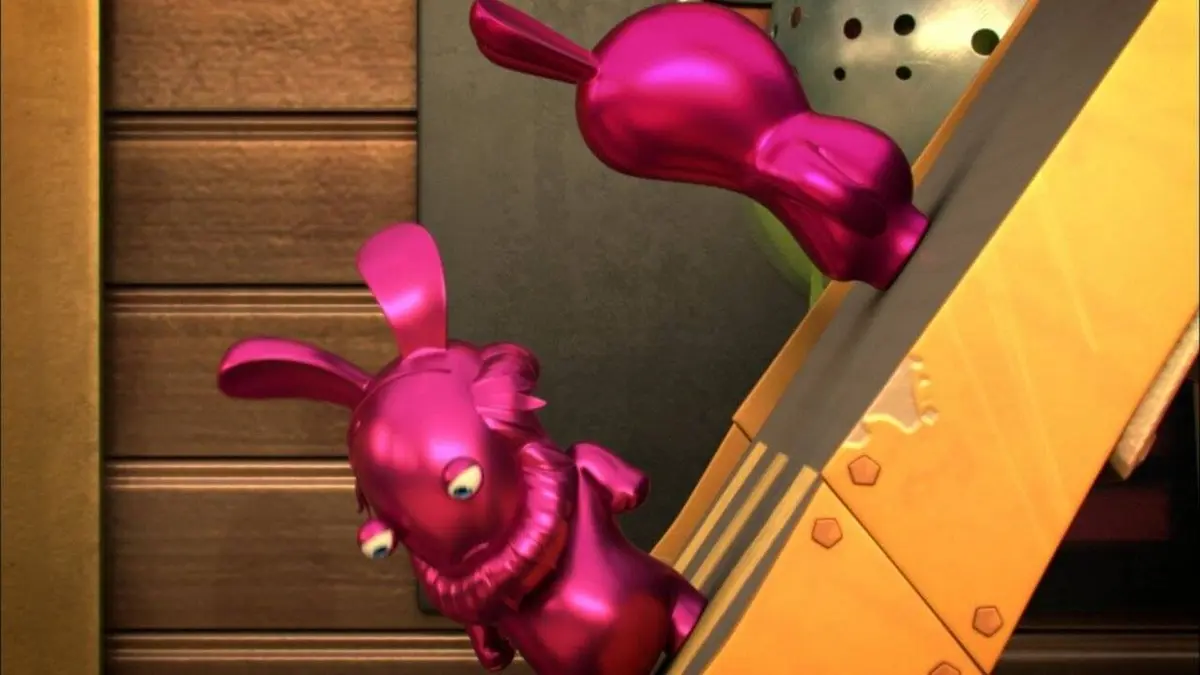 Les Lapins crétins : l'invasion S03E11 Coéquipiers crétins