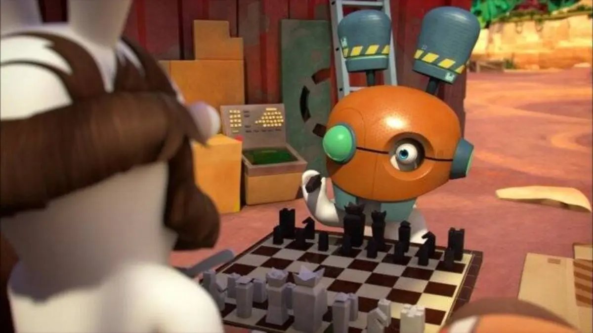 Les Lapins crétins : l'invasion S01E64 Parasol crétin