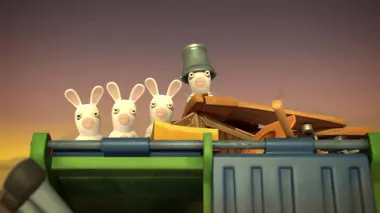 Les Lapins crétins : l'invasion S01E41 Lapin de bois