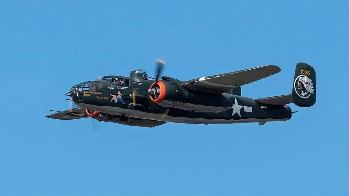 Les légendes de l'aviation de guerre B-25 Mitchell : un bombardier est né