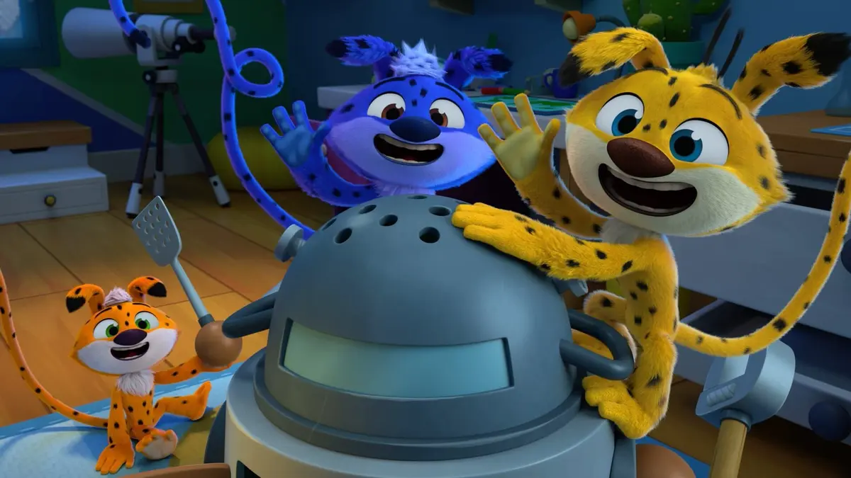 Les Marsupilamis S01E16 Le robot de Mica