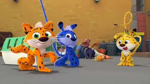 Les Marsupilamis S01E21 Drôle de chat