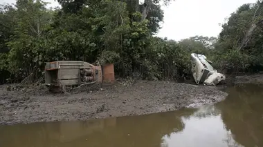 Les mécanos de l'extrême E03 Jungle