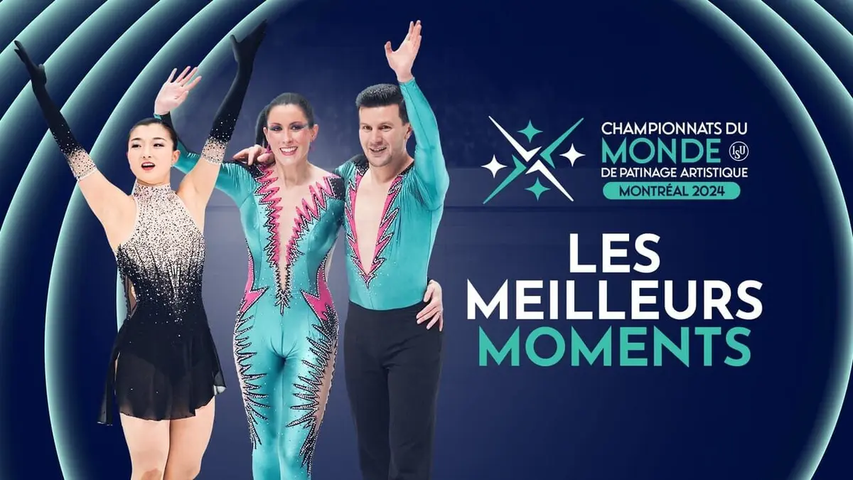 Les meilleurs moments des programmes libre messieurs et libre danse Patinage artistique Championnats du monde 2024