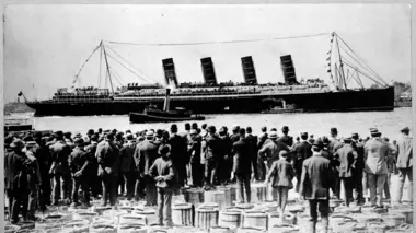 Le naufrage du Lusitania