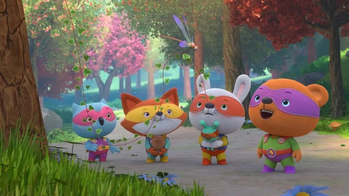 Les mini-héros de la forêt S01E28 Petite mais fortiche