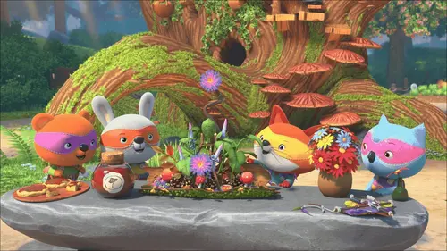 Les mini-héros de la forêt S01E30 La fête du potager