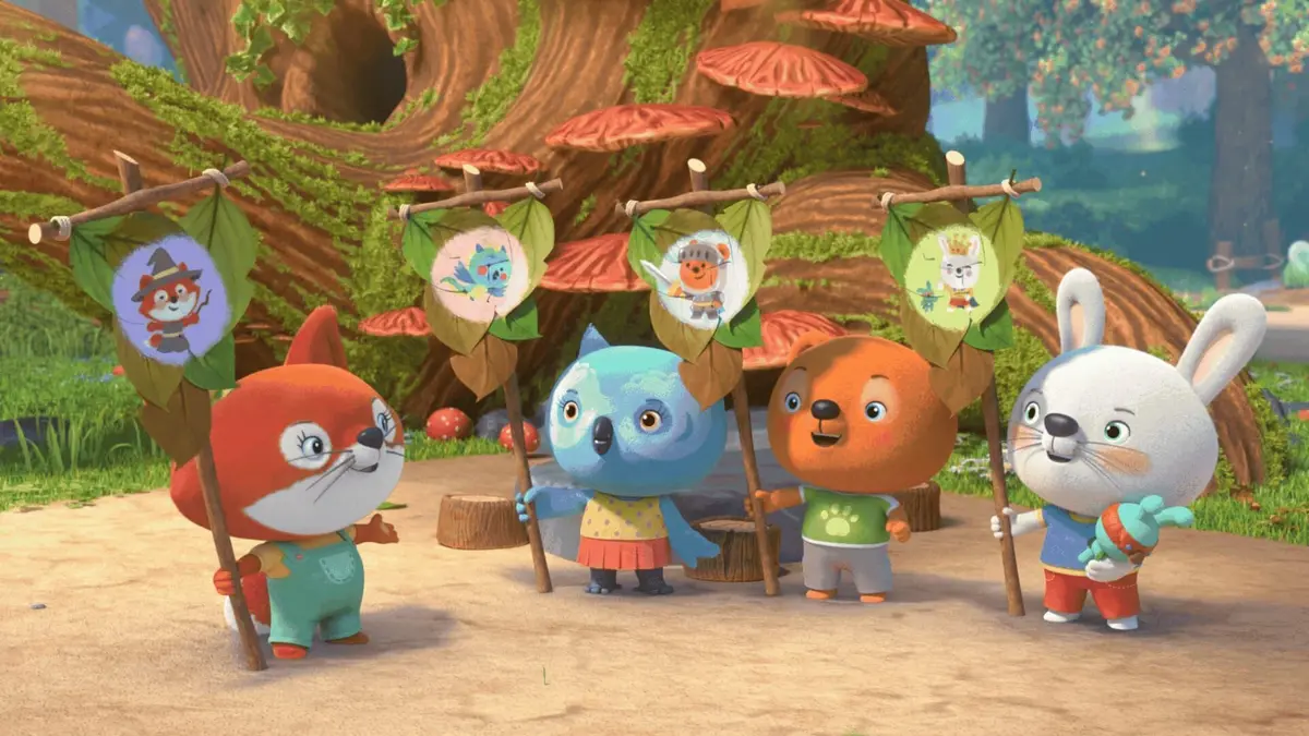 Les mini-héros de la forêt S01E36 Dans la forêt enchantée