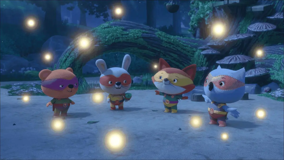 Les mini-héros de la forêt S01E33 Des étoiles plein les yeux