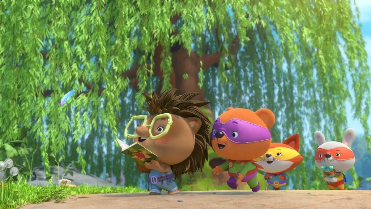 Les mini-héros de la forêt S01E19 La petite équipe de Lucie