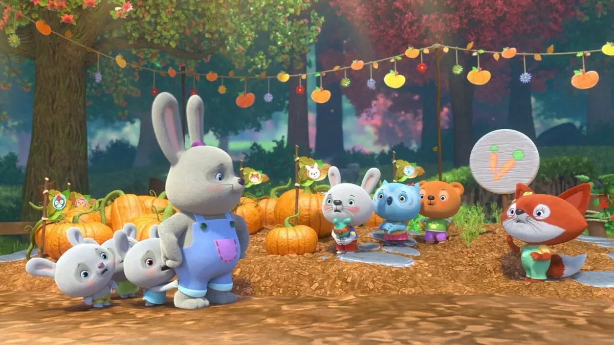 Les mini-héros de la forêt S01E25 Grosses citrouilles et mini trouille