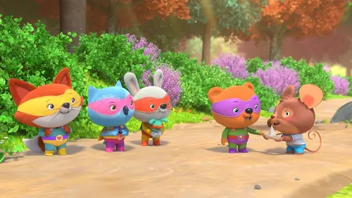 Les mini-héros de la forêt S01E24 Le prodigiours super Gaston