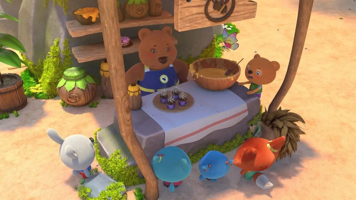 Les mini-héros de la forêt S01E26 Chouette, la sieste !
