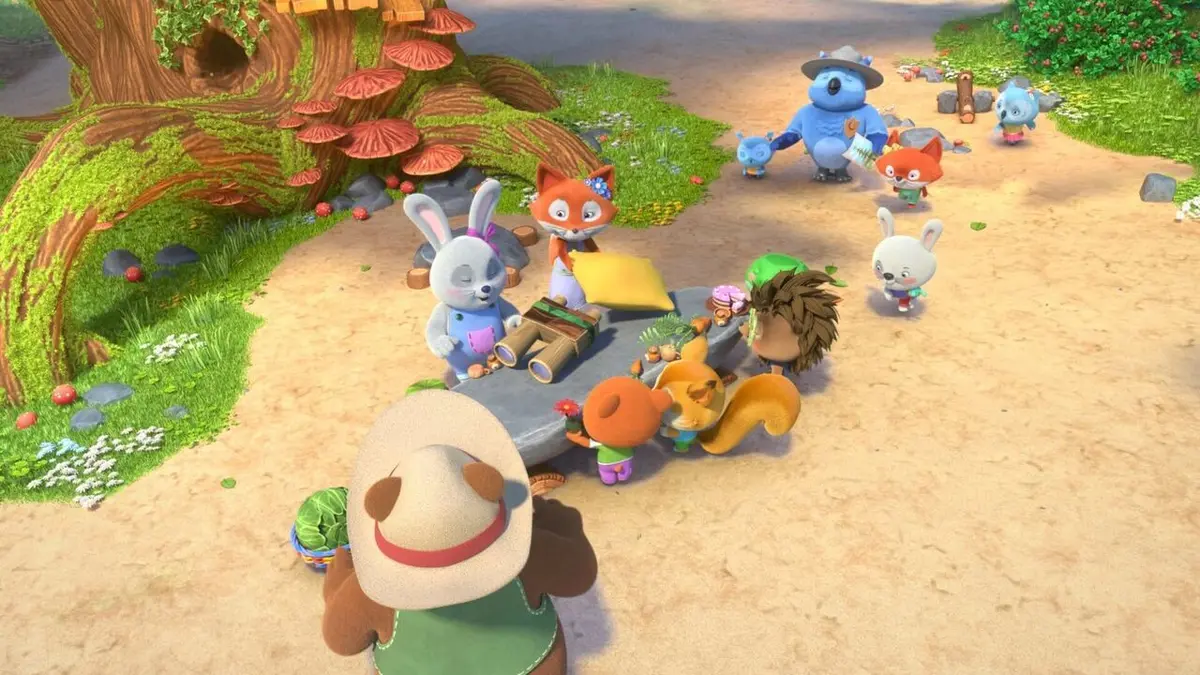 Visuel de Les mini-héros de la forêt S01E41 Le mini-glouton