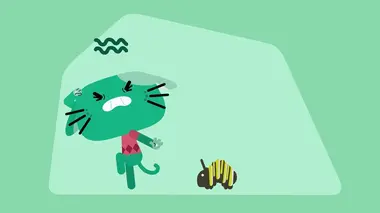 Beurk trouve les chenilles dégoûtantes