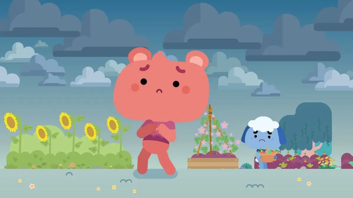 Les Moodz S01E27 Chocotte trouve un abri dans la tempête