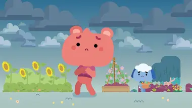 Chocotte trouve un abri dans la tempête