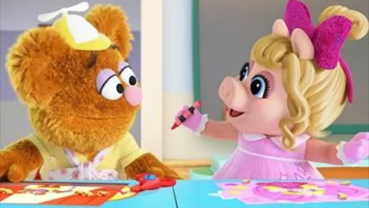 Les Muppet Babies : montre et raconte S01E08 La présentation de Kermit et Fozzie