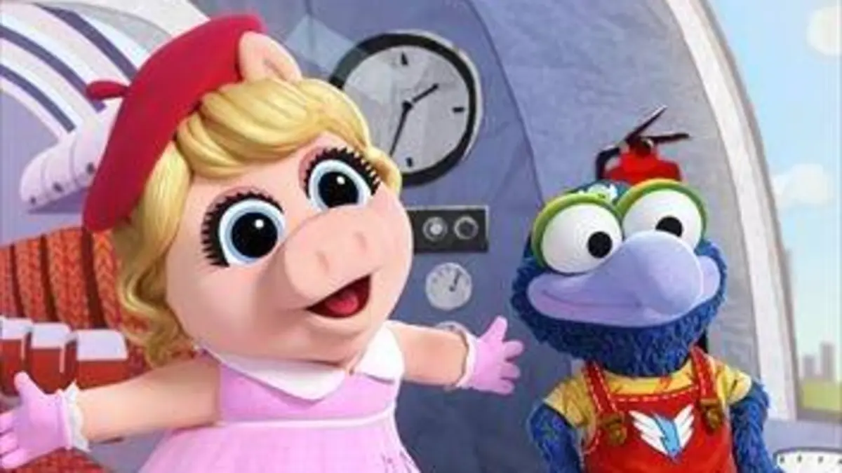 Les Muppet Babies : montre et raconte S01E09 La présentation de Piggy et Gonzo